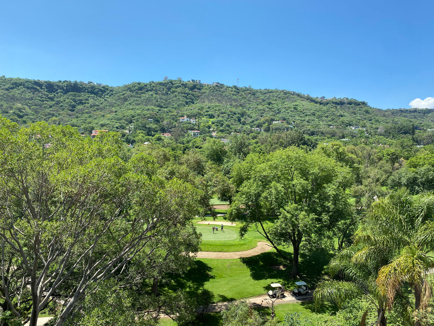 Residencia frente al campo de golf